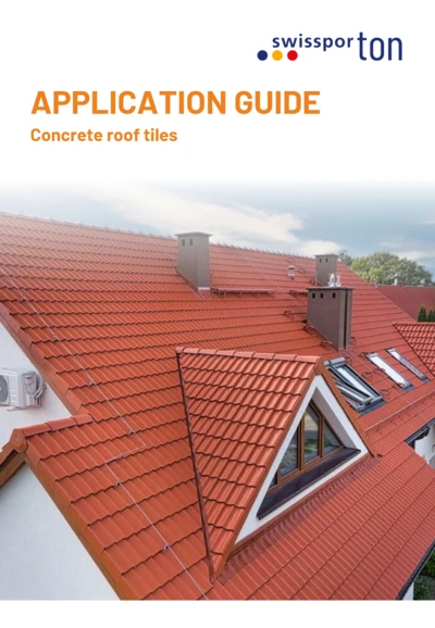 APPLICATION GUIDE - Concrete roof tiles