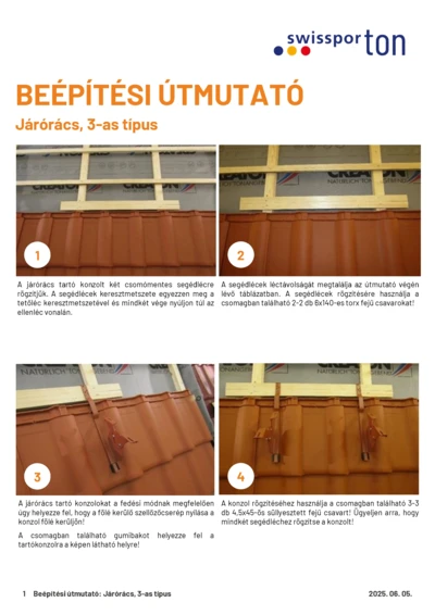 swissportTON_Beépítési_útmutató_Járórács_típus3_2025_HU.pdf