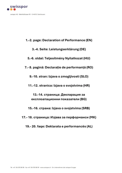 DOP swisspor PIR   